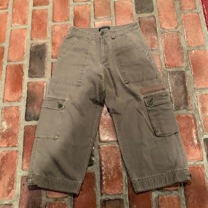 Vintage Austin crop cargo pants